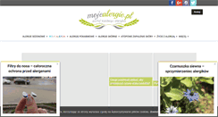Desktop Screenshot of mojealergie.pl